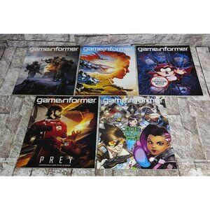 Lot Of 5 Game Informer Magazine Issues 281, 282, 283, 285, 286